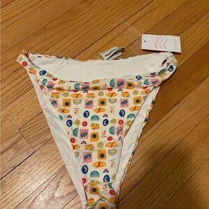 Dippin' Daisy's Multicolor Fun Bikini Bottom